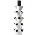 V-GRO 5-Tier Growing Tower planted with leafy greens and herbs